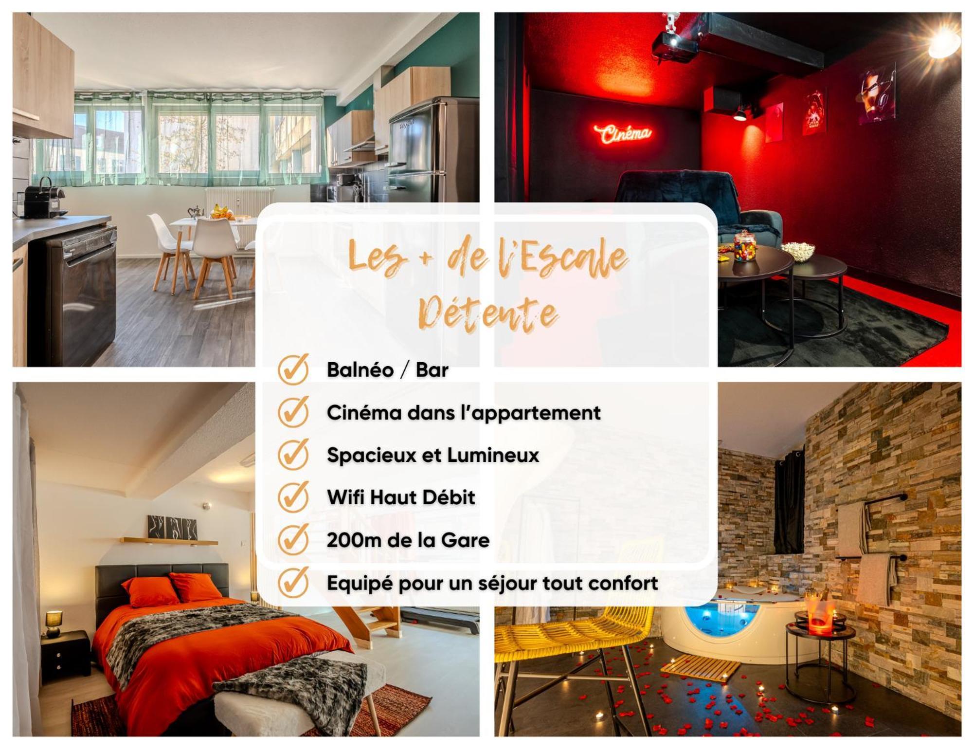 Cocon Relax - Jacuzzi - Cinema Apartamento Montbéliard Exterior foto